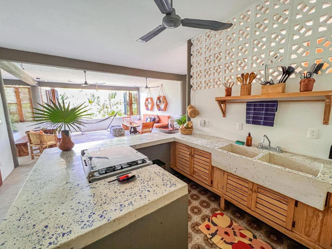 Puerto Escondido Pool, Beach Club, Starlink Wifi & Ac Paso Hondo Ngoại thất bức ảnh